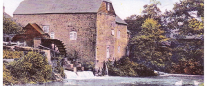 Postcard old mill